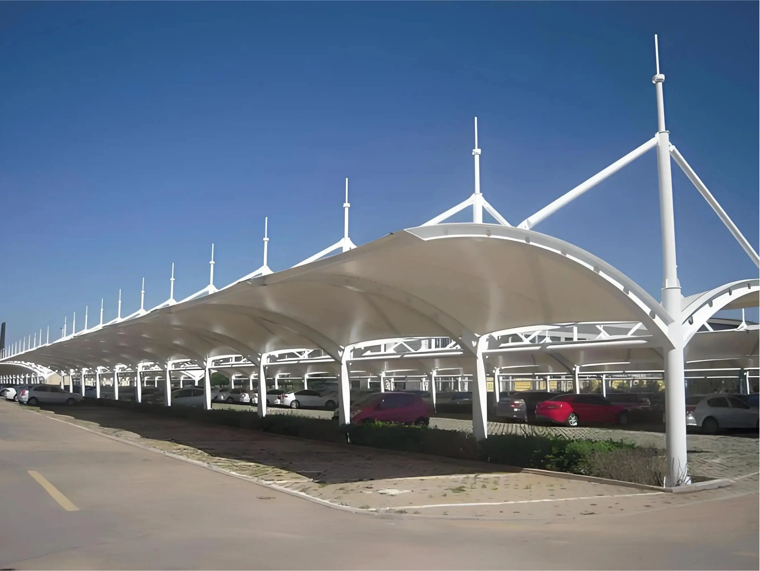 贵州平塘膜结构停车棚厂家怎么选？避开这三个坑，少花冤枉钱